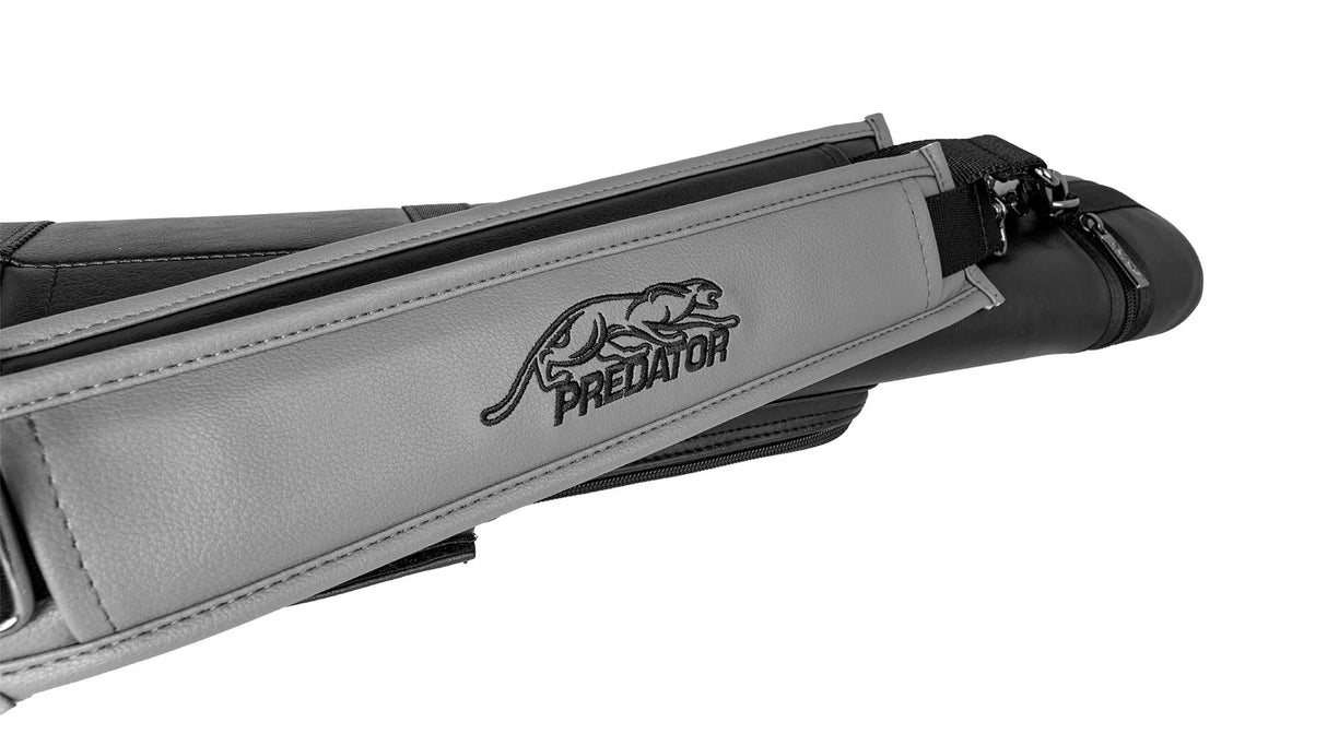 Predator Roadline Black/Grey Pool Cue Hard Case - 2 Butts x 4 Shafts