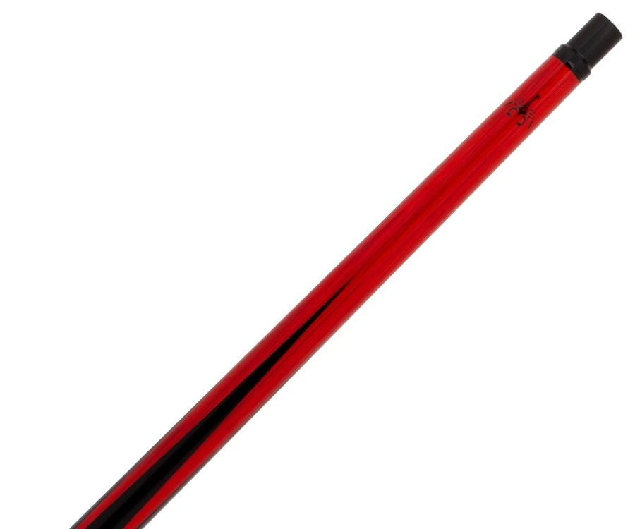 Scorpion Carbon Fiber Sneaky Pete Pool Cue - Red