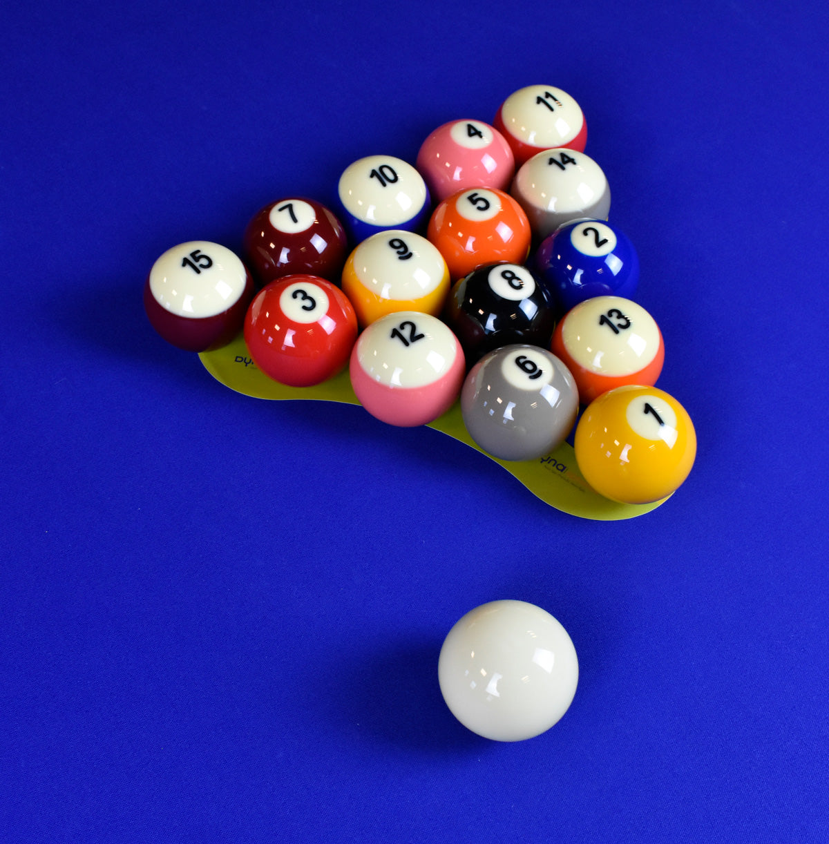 Dynaspheres Pool Balls-Silver